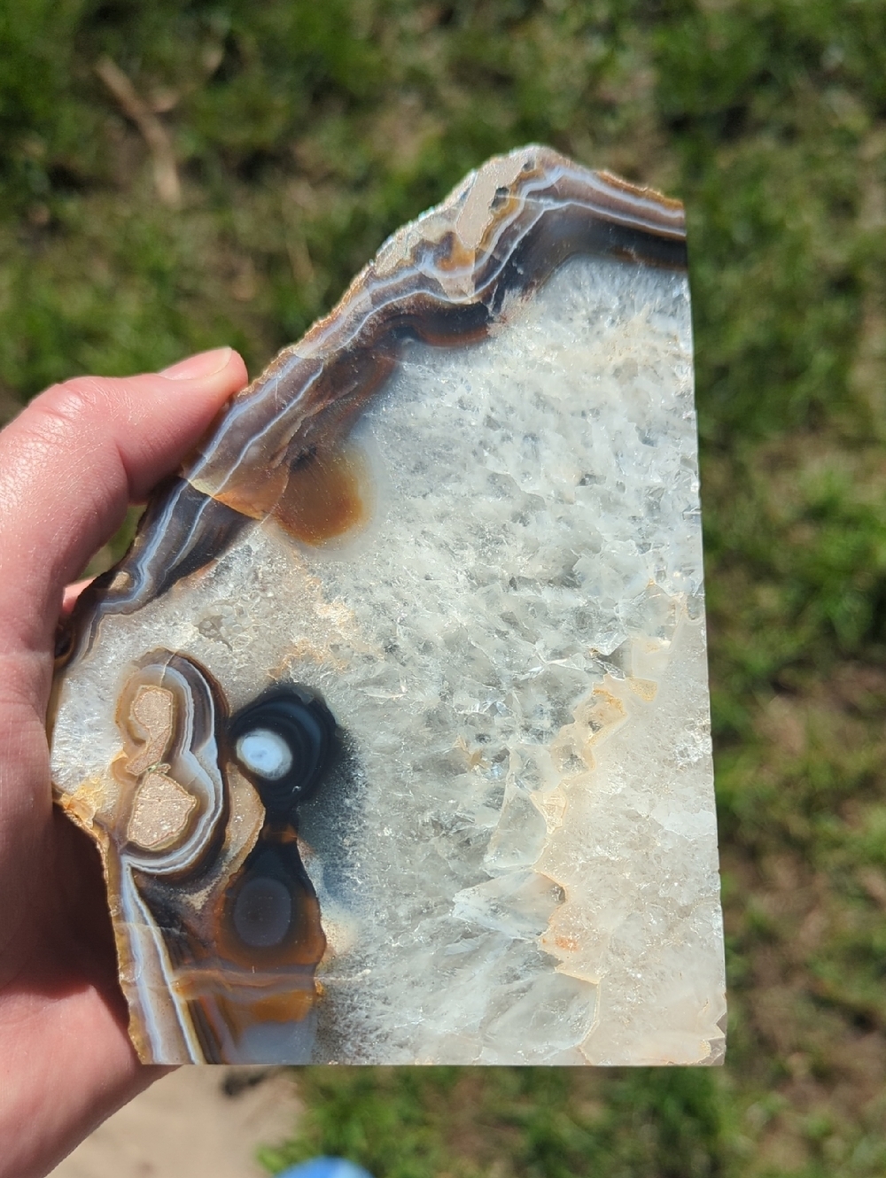 Natural Geode Book Ends - Picture 7 of 7